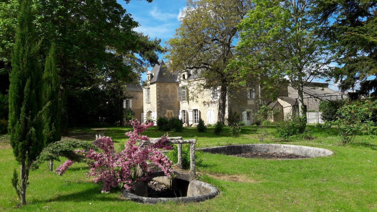 Bed and Breakfast Manoir Du Bellay Montreuil-Bellay Exterior foto